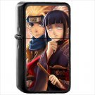 Anime Naruto Japanese Japan Oil Windproof Black Lighter Briquet Encendedor L1797