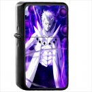 Anime Naruto Japanese Japan Oil Windproof Black Lighter Briquet Encendedor L1809