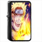 Anime Naruto Japanese Japan Oil Windproof Black Lighter Briquet Encendedor L2160