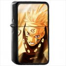 Anime Naruto Japanese Japan Oil Windproof Black Lighter Briquet Encendedor L2165