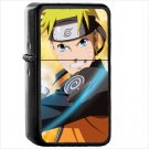 Anime Naruto Japanese Japan Oil Windproof Black Lighter Briquet Encendedor L2292