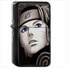 Anime Naruto Japanese Japan Oil Windproof Black Lighter Briquet Encendedor L2505
