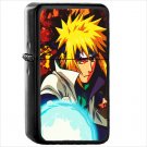 Anime Naruto Japanese Japan Oil Windproof Black Lighter Briquet Encendedor L2751