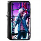 Anime Naruto Japanese Japan Oil Windproof Black Lighter Briquet Encendedor L3037