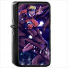 Anime Naruto Japanese Japan Oil Windproof Black Lighter Briquet Encendedor L3087