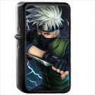 Anime Naruto Japanese Japan Oil Windproof Black Lighter Briquet Encendedor L3415