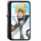 Anime Naruto Japanese Japan Anime Oil Windproof Black Lighter Briquet Encendedor L3651