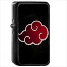 Anime Naruto Japanese Japan Anime Oil Windproof Black Lighter Briquet Encendedor L3694