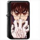Anime FullMetal Alchemist Fullmetal Alchemist Oil Windproof Black Lighter Briquet Encendedor L1347