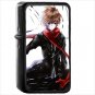 Anime Guilty Crown Oil Windproof Black Lighter Briquet Encendedor L2174