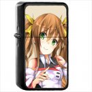 Anime Infinite Stratos Oil Windproof Black Lighter Briquet Encendedor L1669