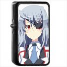 Anime Infinite Stratos Oil Windproof Black Lighter Briquet Encendedor L1670