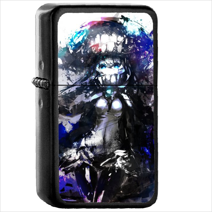 Anime Kantai Collection Oil Windproof Black Lighter Briquet Encendedor L2044