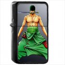 Anime One Piece Japanese Manga Oil Windproof Black Lighter Briquet Encendedor L876