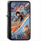 Anime One Piece Japanese Manga Oil Windproof Black Lighter Briquet Encendedor L1017