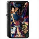 Anime One Piece Japanese Manga Oil Windproof Black Lighter Briquet Encendedor L1196