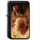 Anime One Piece Japanese Manga Oil Windproof Black Lighter Briquet Encendedor L1455