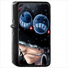 Anime One Piece Japanese Manga Oil Windproof Black Lighter Briquet Encendedor L1456