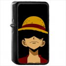 Anime One Piece Japanese Manga Oil Windproof Black Lighter Briquet Encendedor L1493