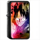 Anime One Piece Japanese Manga Oil Windproof Black Lighter Briquet Encendedor L1535