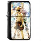 Anime One Piece Japanese Manga Oil Windproof Black Lighter Briquet Encendedor L1637