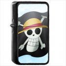 Anime One Piece Japanese Manga Oil Windproof Black Lighter Briquet Encendedor L1850