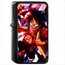 Anime One Piece Japanese Manga Oil Windproof Black Lighter Briquet Encendedor L2425