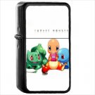 Anime Pokémon Oil Windproof Black Lighter Briquet Encendedor L1036