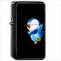 Anime Pok&Atilde;&copy;mon Oil Windproof Black Lighter Briquet Encendedor L1115
