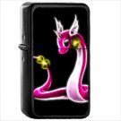 Anime Pokémon Oil Windproof Black Lighter Briquet Encendedor L1840