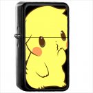 Anime Pokémon Oil Windproof Black Lighter Briquet Encendedor L1992