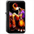 Anime Pokémon Oil Windproof Black Lighter Briquet Encendedor L2000