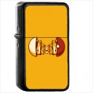 Anime Pokémon Oil Windproof Black Lighter Briquet Encendedor L2007