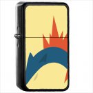 Anime Pokémon Oil Windproof Black Lighter Briquet Encendedor L2008