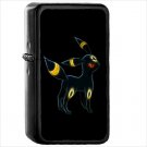 Anime Pokémon Oil Windproof Black Lighter Briquet Encendedor L2017