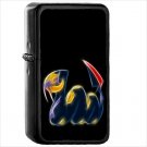 Anime Pokémon Oil Windproof Black Lighter Briquet Encendedor L2018