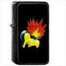 Anime Pokémon Oil Windproof Black Lighter Briquet Encendedor L2019