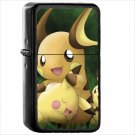 Anime Pokémon Oil Windproof Black Lighter Briquet Encendedor L2029