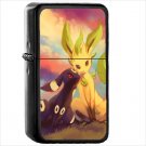 Anime Pokémon Oil Windproof Black Lighter Briquet Encendedor L2030