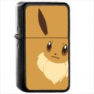 Anime Pokémon Oil Windproof Black Lighter Briquet Encendedor L2032