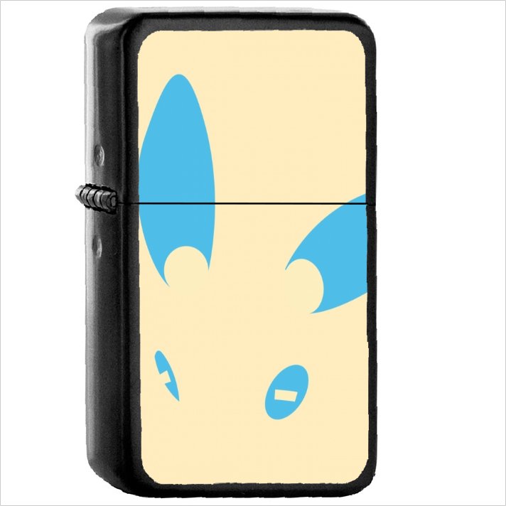 Anime Pok&Atilde;&copy;mon Oil Windproof Black Lighter Briquet Encendedor L2052