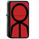Anime Pokémon Oil Windproof Black Lighter Briquet Encendedor L2061