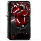 Anime Pokémon Oil Windproof Black Lighter Briquet Encendedor L2389