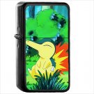 Anime Pokémon Oil Windproof Black Lighter Briquet Encendedor L2442
