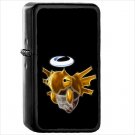 Anime Pokémon Oil Windproof Black Lighter Briquet Encendedor L2598