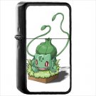 Anime Pokémon Oil Windproof Black Lighter Briquet Encendedor L2735