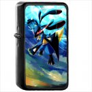Anime Pokémon Oil Windproof Black Lighter Briquet Encendedor L2778