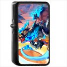 Anime Pokémon Oil Windproof Black Lighter Briquet Encendedor L2921
