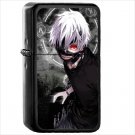 Anime Tokyo Ghoul Oil Windproof Black Lighter Briquet Encendedor L804