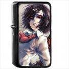 Anime Tokyo Ghoul Oil Windproof Black Lighter Briquet Encendedor L1843